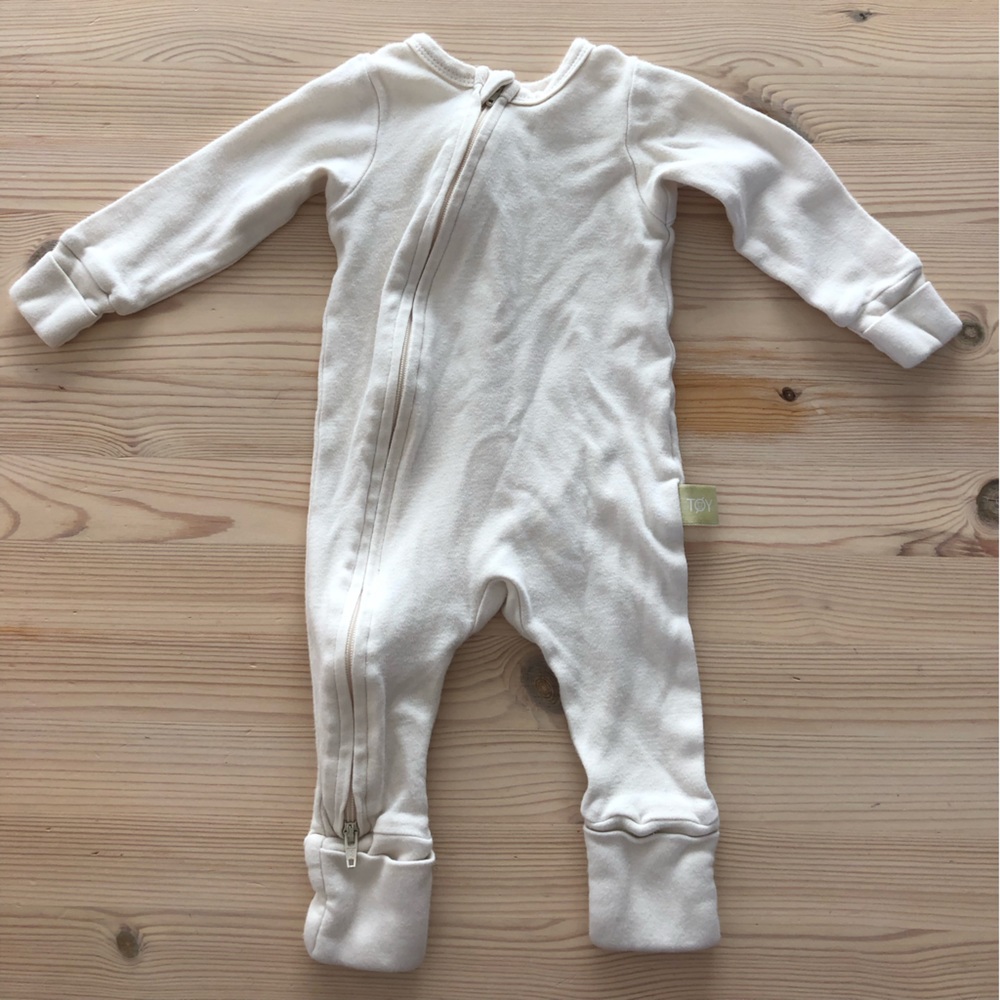 TØY Organic Undyed Cotton Jumpsuit